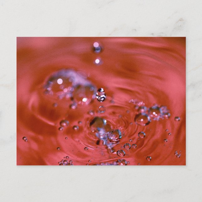 Postal Una agua increíble (Anverso)