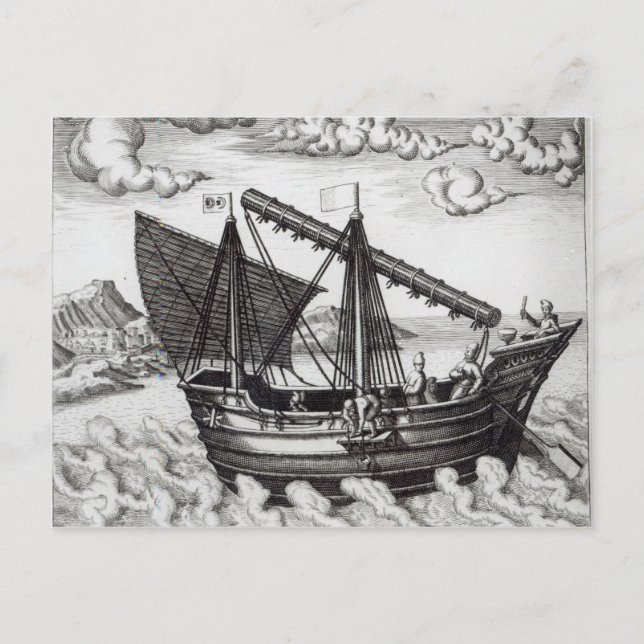 Postal Una basura china (Anverso)