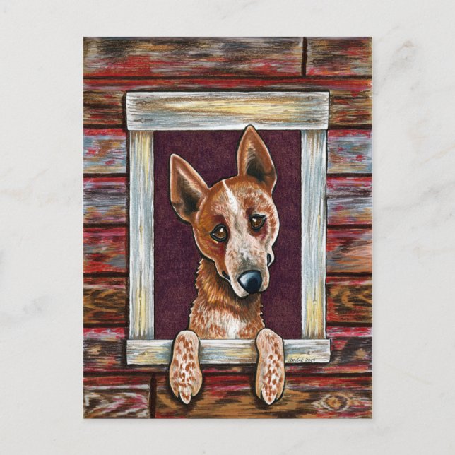 Postal Una bienvenida Rosie (Anverso)