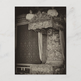 Postal Una cámara de noche real, Château Versailles