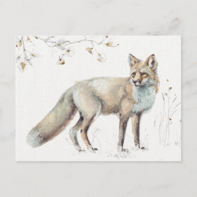 Postal Una caminata de Woodland XI (Anverso)