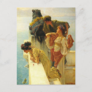 Postal Una campaña de vantage de Sir Lawrence Alma-Tadema