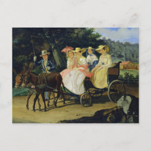 Postal Una carrera, 1845-46