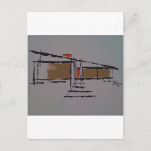 Postal Una casa de Eichler en un T #1