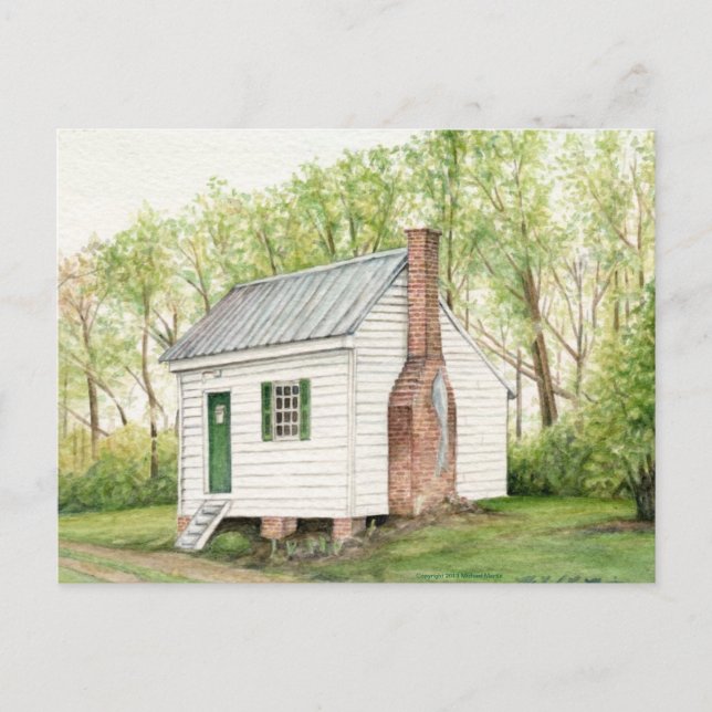 Postal Una casa del sitio (Anverso)