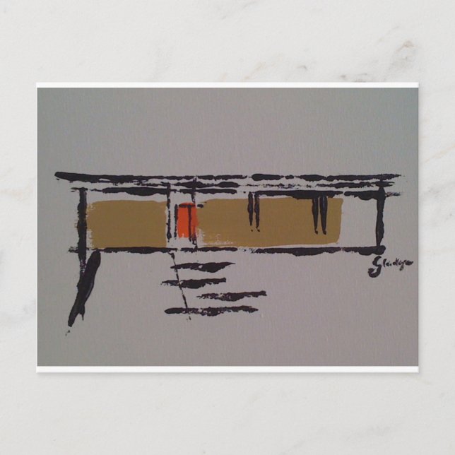 Postal Una casa Eichler en un T #3 (Anverso)