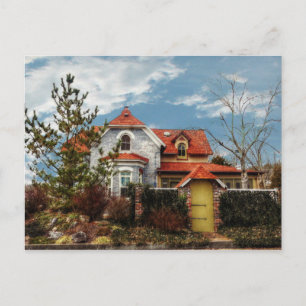 Postal Una casa interesante