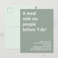 Una comida con mis seres queridos antes de la dive