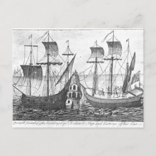Postal Una "Costa Guarda" española