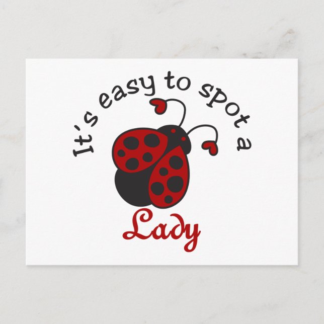 Postal Una dama (Anverso)