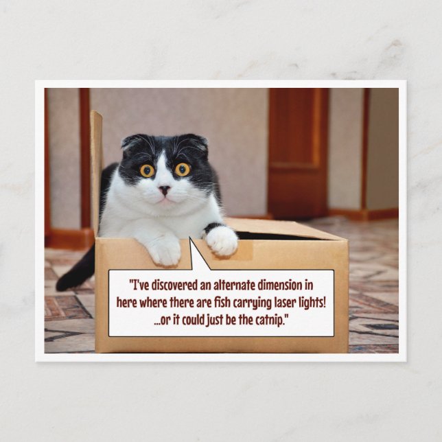 Postal Una dimensión alternativa (Anverso)