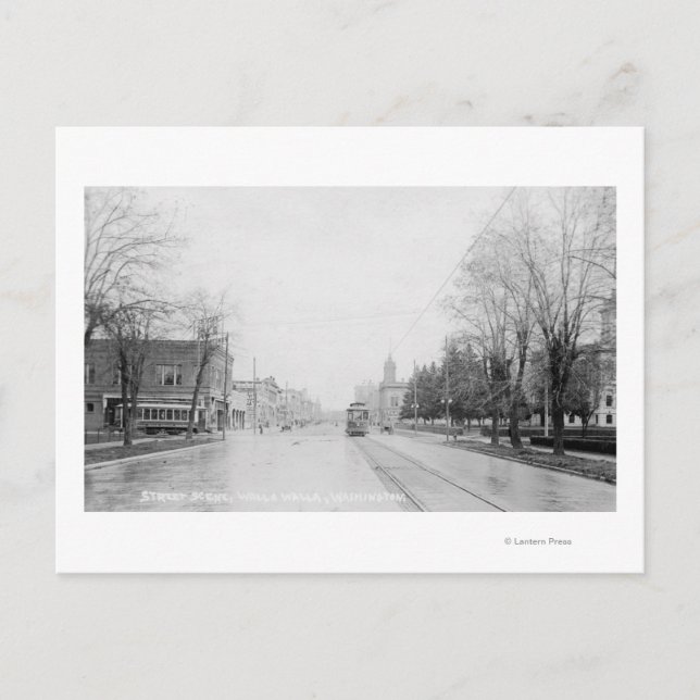 Postal Una escena callejera 11 (Anverso)