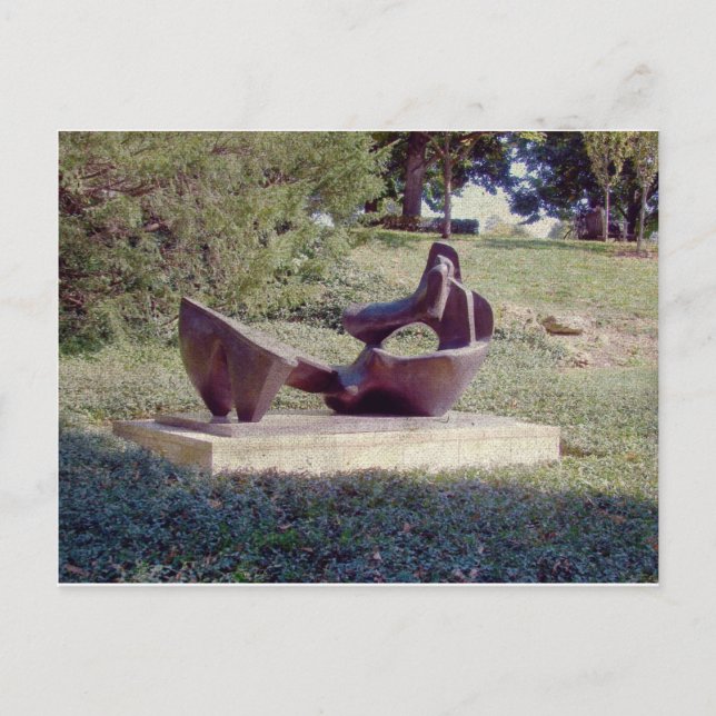 Postal Una escultura en Kansas City (Anverso)