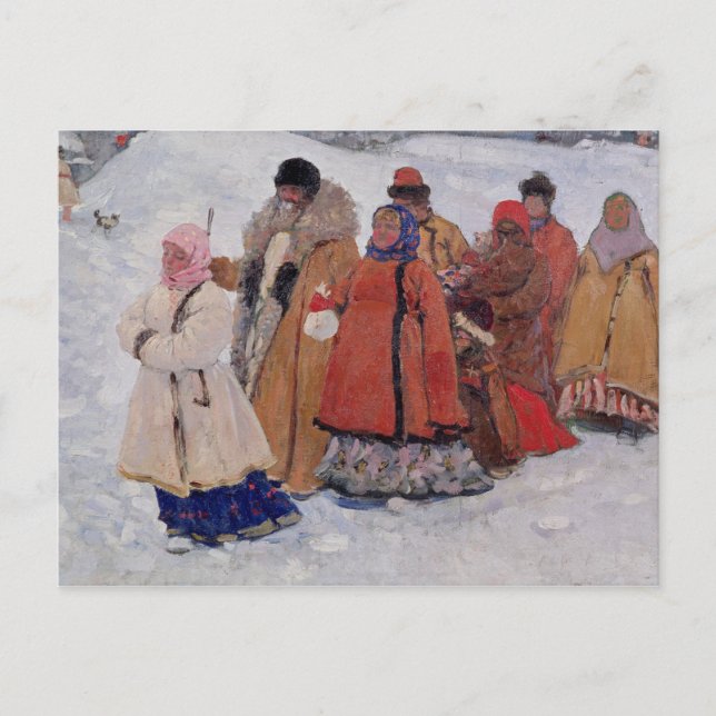 Postal Una familia, 1909 (Anverso)