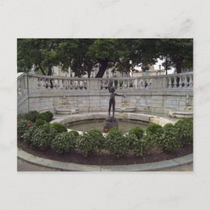 Postal Una fuente en el Monte Washington