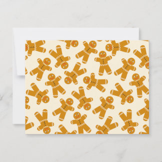 Postal Una galleta de pan de jengibre
