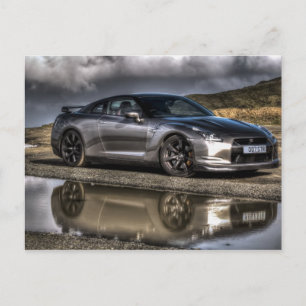 Postal Una hermosa imagen de un hermoso pedazo de motor e