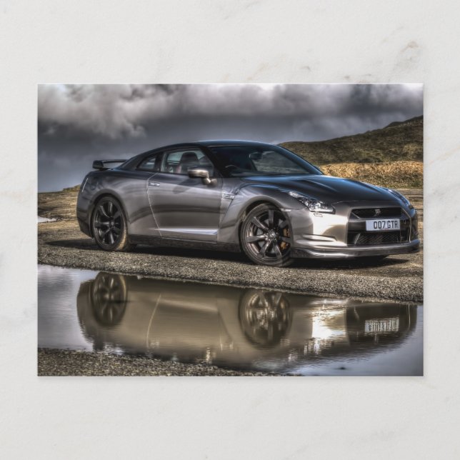 Postal Una hermosa imagen de un hermoso pedazo de motor e (Anverso)