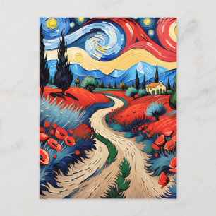 Postal Una hermosa pradera