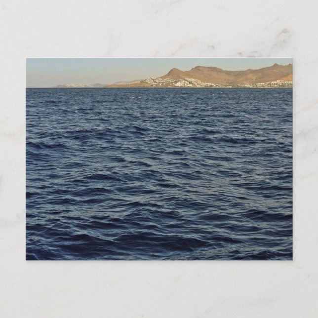 Postal Una Hermosa Vista De La Península De Bodrum (Anverso)