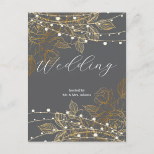 Postal "Una historia de amor se despliega: nuestro Boda