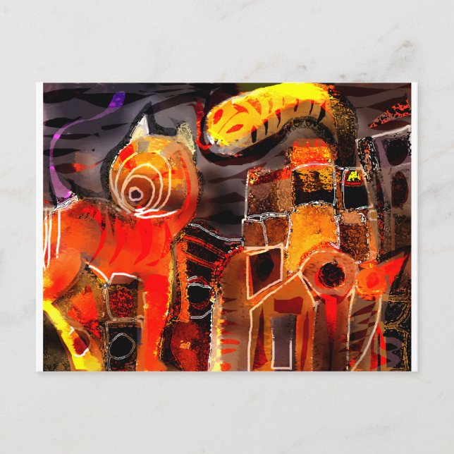 Postal Una historia sudamericana (Anverso)