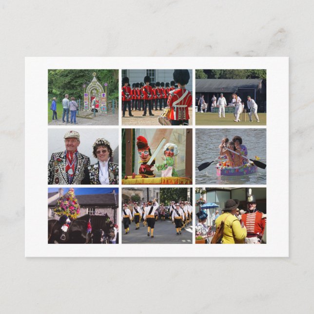 Postal Una imagen de Inglaterra - personalizados y tradic (Anverso)