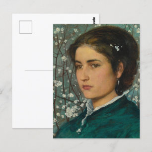 Postal Una joven belleza por Edward Robert Hughes