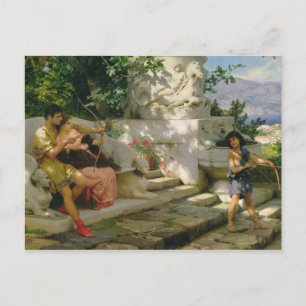 Postal Una lección peligrosa