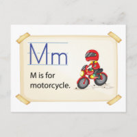 Una letra M para la motocicleta