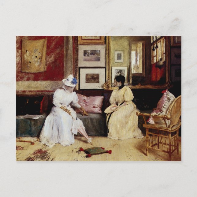 Postal Una llamada amigable (Anverso)