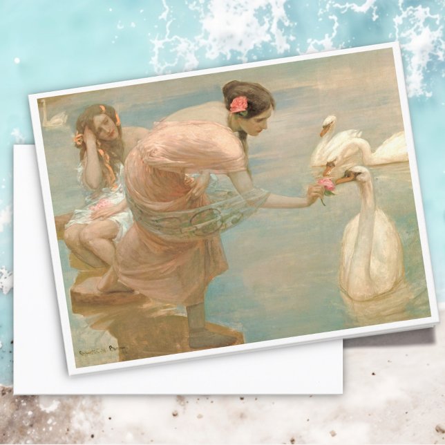 Postal Una mañana de verano por Rupert Bunny (Subido por el creador)