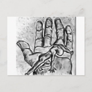 Postal una mano de ayuda