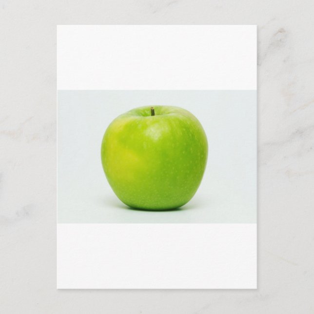 Postal una manzana al día mantiene al médica a raya (Anverso)