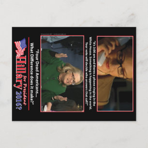 Postal Una mirada sarcástica a Hillary para presidente 20