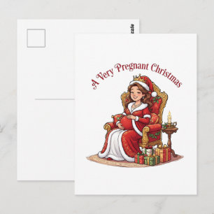 Postal Una Navidad muy embarazosa
