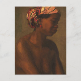 Postal Una negrita de Thomas Eakins