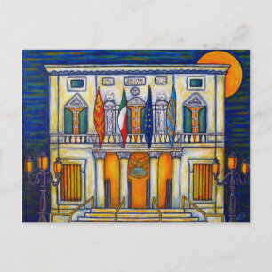 Postal Una noche en el Fenice por Lisa Lorenz