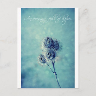 Postal Una noche llena de esperanza.
