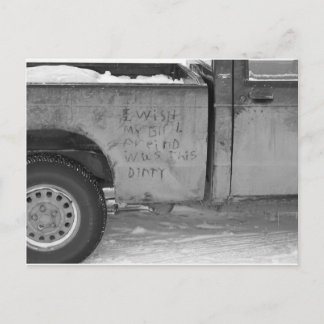 Postal Una Novia Sucia