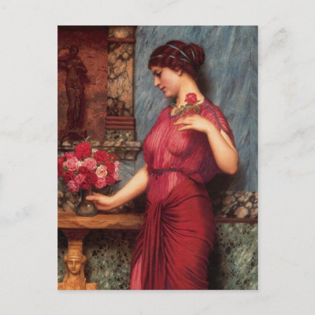 Postal Una oferta para la pintura al óleo de Venus (Anverso)