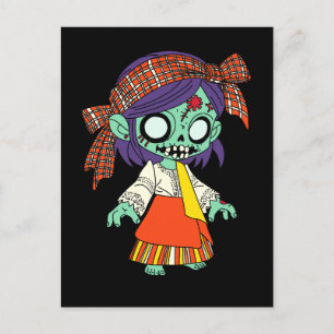 Postal Una pequeña filipina zombie