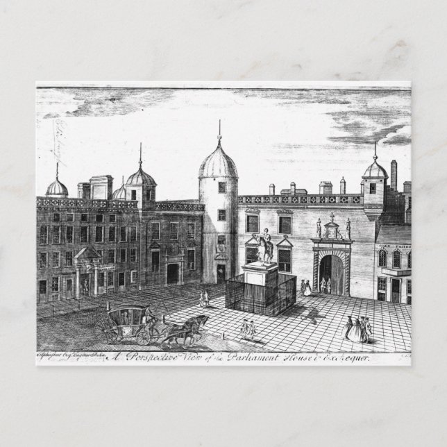 Postal Una perspectiva de la Cámara del Parlamento (Anverso)
