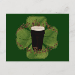 Postal Una pinta de lo negro