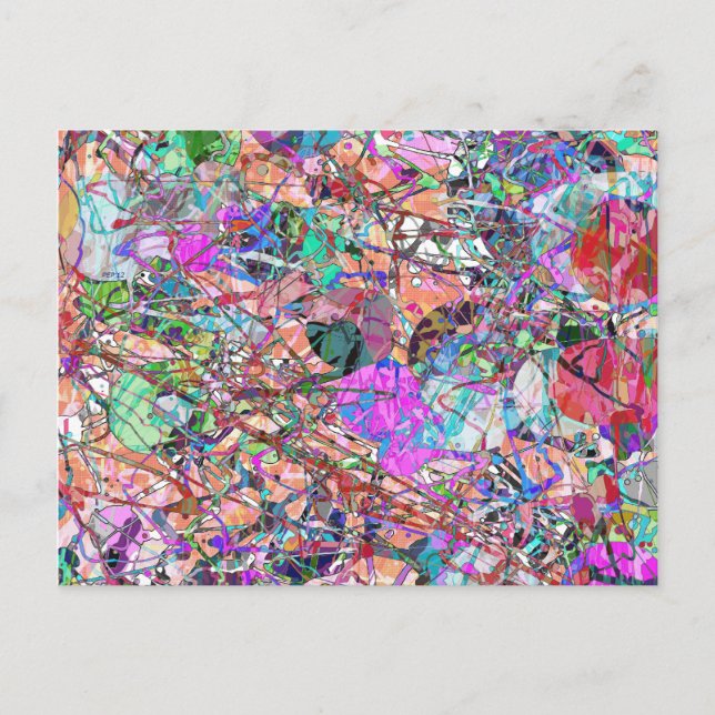 Postal Una pizca de resumen (Anverso)