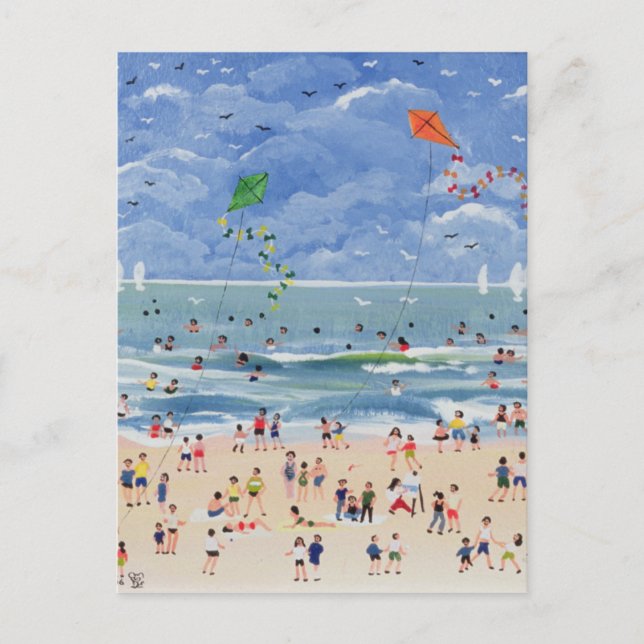 Postal Una playa de Cornish (Anverso)