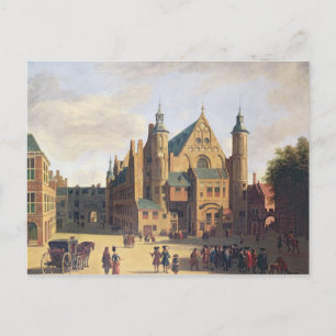 Postal Una plaza en Haarlem