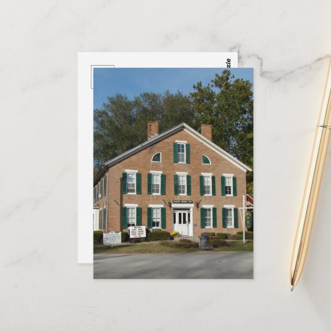 Postal Una posada embrujada en Iowa (Anverso/Reverso In Situ)