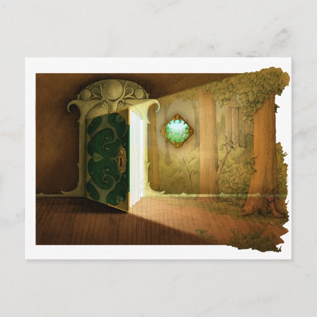 Postal Una Puerta A. ... ... (Anverso)