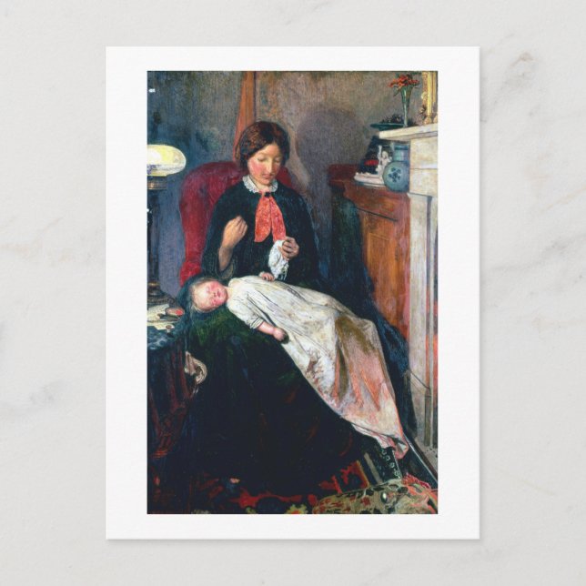 Postal Una residencia en inglés de 1854-5 (Anverso)